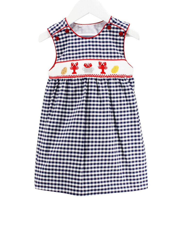 Charming Little One Crawfish Marjorie Dress
