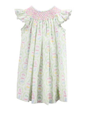 Charming Little One Easter Pastel Bunny Dress