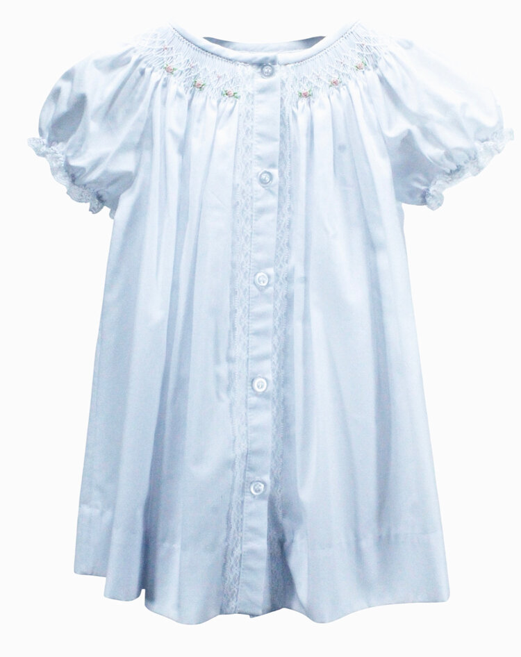 Baby Blessings White Lace Sophia Dress