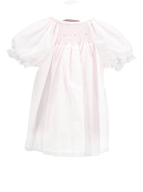 Baby Blessings Pink Smocked Charlotte Dress