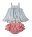 Pastel Penny Stripe Bloomer Set