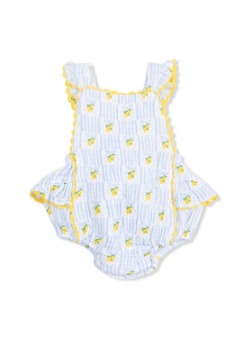 Angel Dear Lovely Lemons - Ric Rac Ruffle Sunsuit