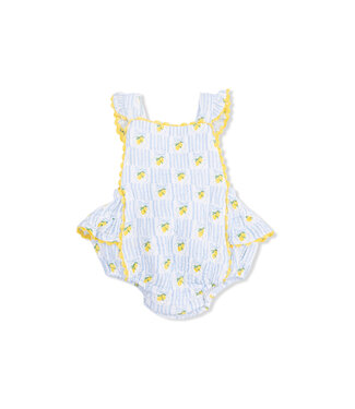 Angel Dear Lovely Lemons - Ric Rac Ruffle Sunsuit