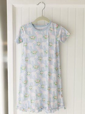 Toast & Jamms Easter Lambs Nightgown
