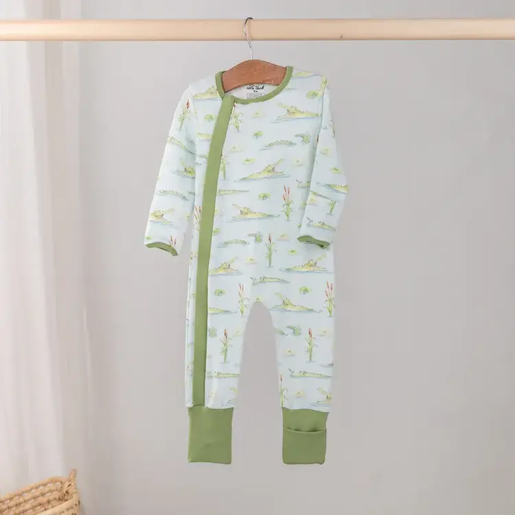 Nola Tawk Gator Games Zipper Pajama