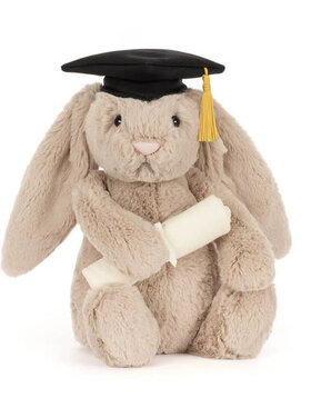JellyCat Bashful Bunny Graduation