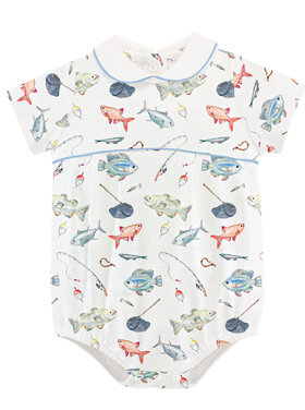 Baby Club Chic Fishing Day Collared Bubble