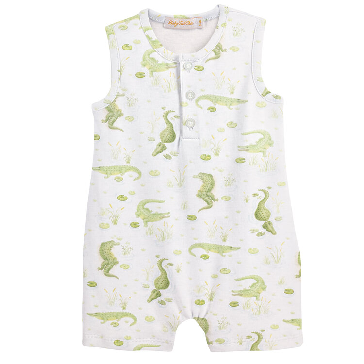 Baby Club Chic River Crocs Romper