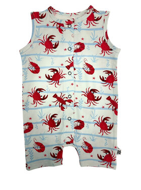 Sweet Bamboo Feeling Crabby Tank Romper