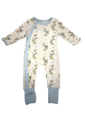 Nola Tawk Pelican Bay Zipper Footie