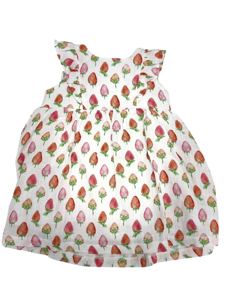 Nola Tawk Berry Cute Organic Muslin Dress