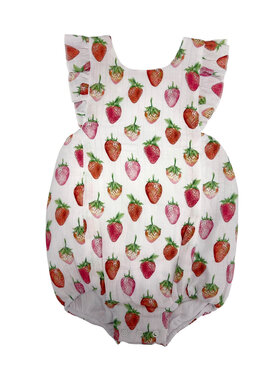 Nola Tawk Berry Cute Muslin Bubble Romper