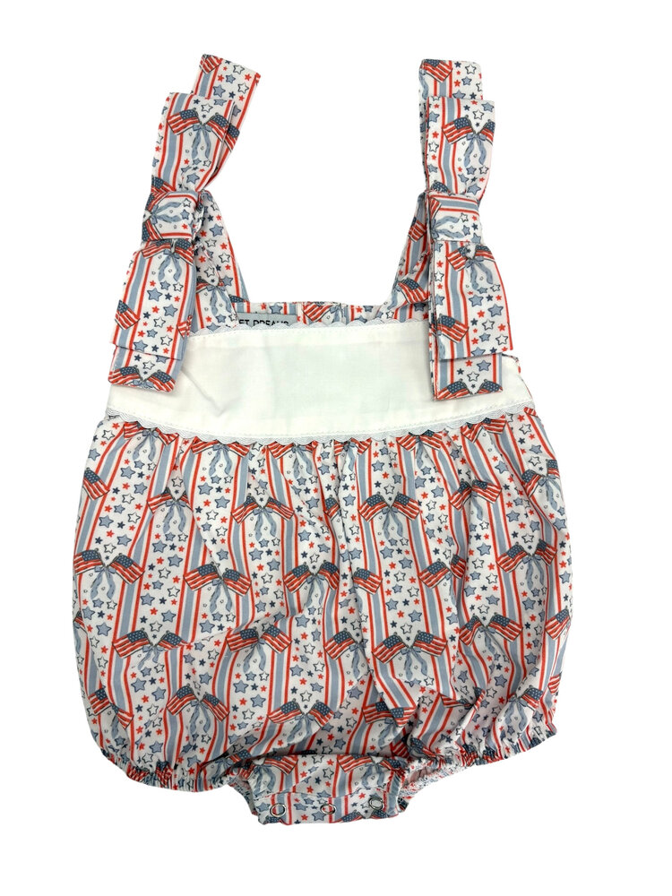 Sweet Dreams Patriotic Shoulder Bow  Bubble