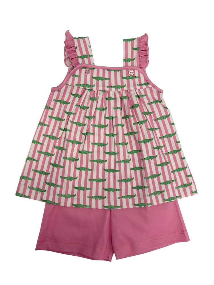Baby Loren Bayou Kids Girl Short Set