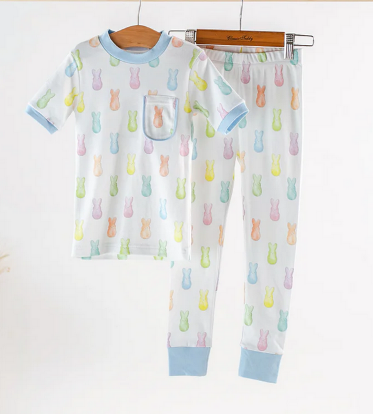 Nola Tawk Hoppy Easter Organic Cotton Pajama Set