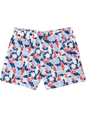 Properly Tied Americana Camo Mallard Shorts