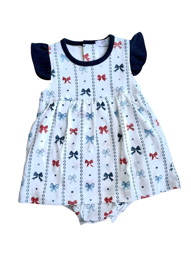 Baby Loren Celebrate Blue Bubble Dress