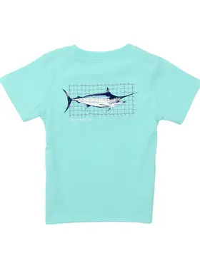 Properly Tied Swordfish SS  Tee Seafoam