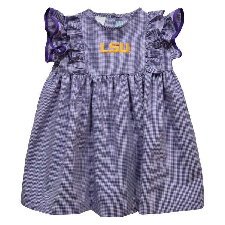 Vive Le Fete LSU Tigers Ruffle Dress