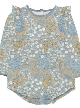Goosies Blue Meadow LS Flutter Bubble