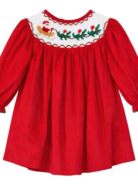 Krewe Cajun Santa LS Brooke Dress