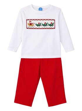 Krewe Cajun Santa LS Ollie Pant Set