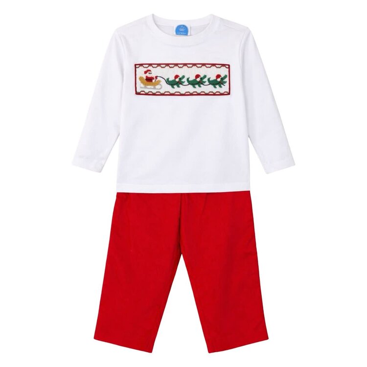Krewe Cajun Santa LS Ollie Pant Set