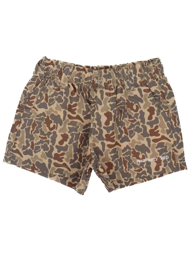 Properly Tied Boys Mallard Shorts