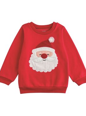 MudPie Applique Santa Sweatshirt