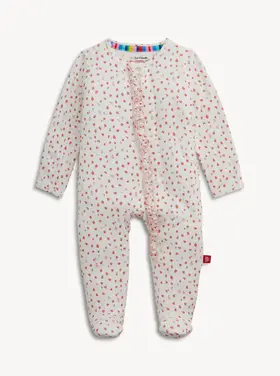 Magnetic Me Apple Blossom Modal Ruffle Footie