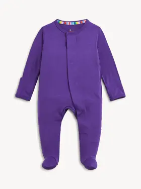 Magnetic Me Purple Solid Modal Footie