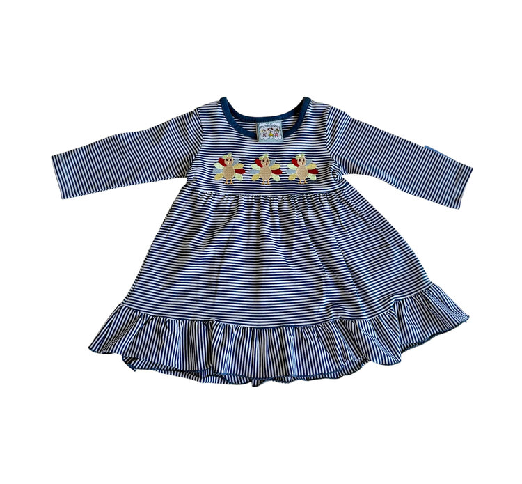 Three Sisters Turkey Lurkey LS Dress