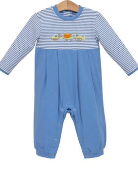 Trotter Street Construction Trucks Romper