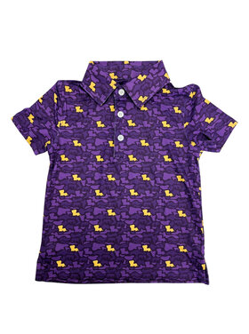 Meripex Louisiana Camo Performance Collared Shirt