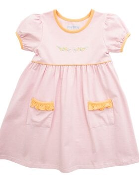Itsy Bitsy Pink Bow Pumpkin Dress