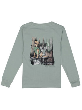 Properly Tied Retrieval Ready LS Tee - Fog