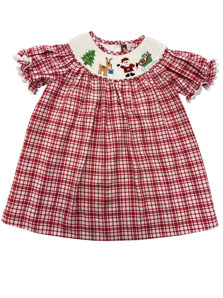 Banana Split Christmas Eve Smocked Bishop