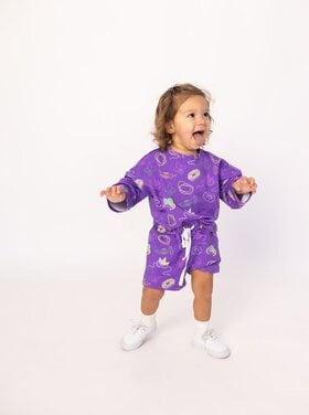 Southern Slumber Mardi Gras Bamboo Sweatshirt Set