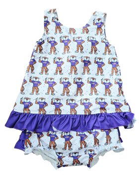 Delta Jax Sailor Mike Swing Top Ruffle Bloomer Set