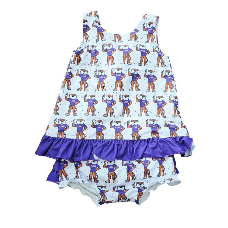 Delta Jax Sailor Mike Swing Top Ruffle Bloomer Set