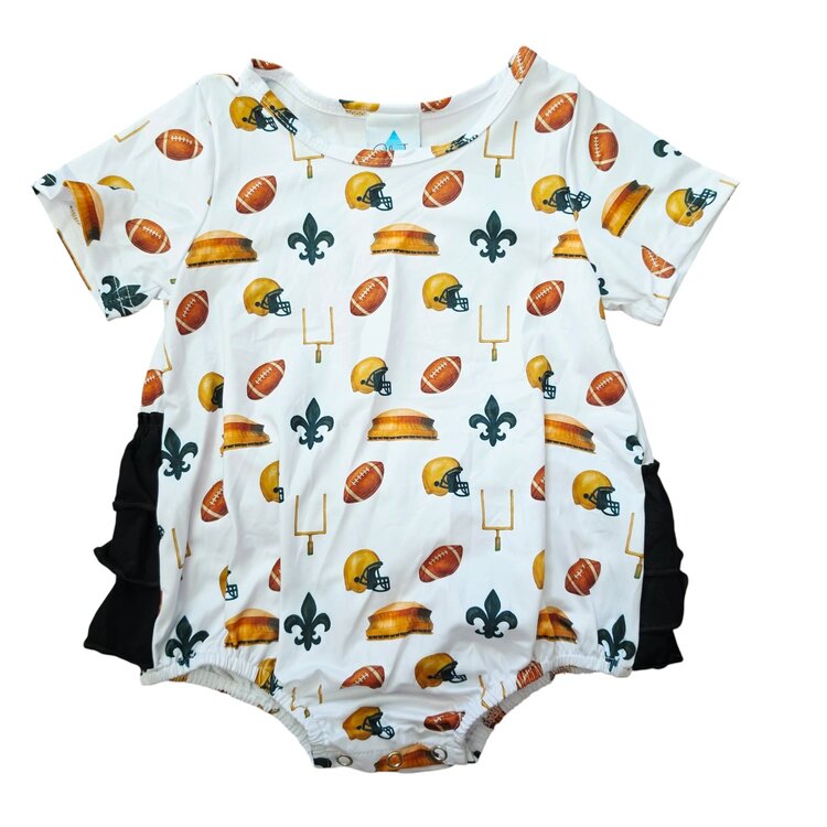 Delta Jax Saints Ruffle Bubble