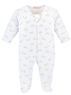 Baby Club Chic Tiny Baby Duckies Zipped Footie