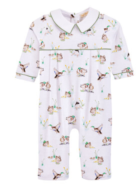 Baby Club Chic Duck Pond Playsuit w/Collar