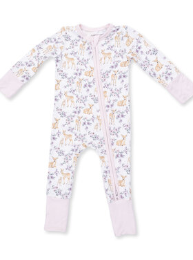 Angel Dear Floral Deer Convertible Romper