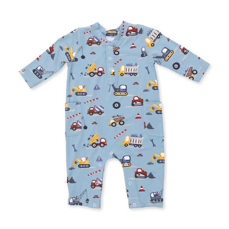 Angel Dear Crayon Construction Boy Romper