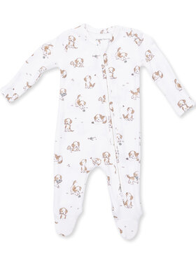 Angel Dear Explorer Puppy 2 Way Zipper Footie