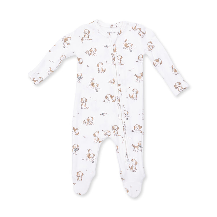 Angel Dear Explorer Puppy 2 Way Zipper Footie