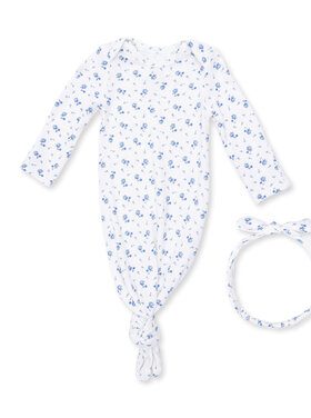 Angel Dear Joli Rosette Knotted Gown & Headband