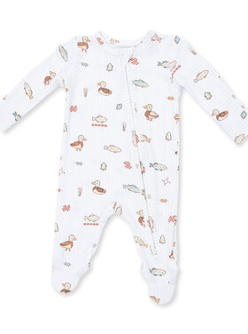 Angel Dear Lake Cuties 2 Way Zipper Footie