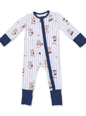 Angel Dear Mixed Sports Bears Convertible Romper